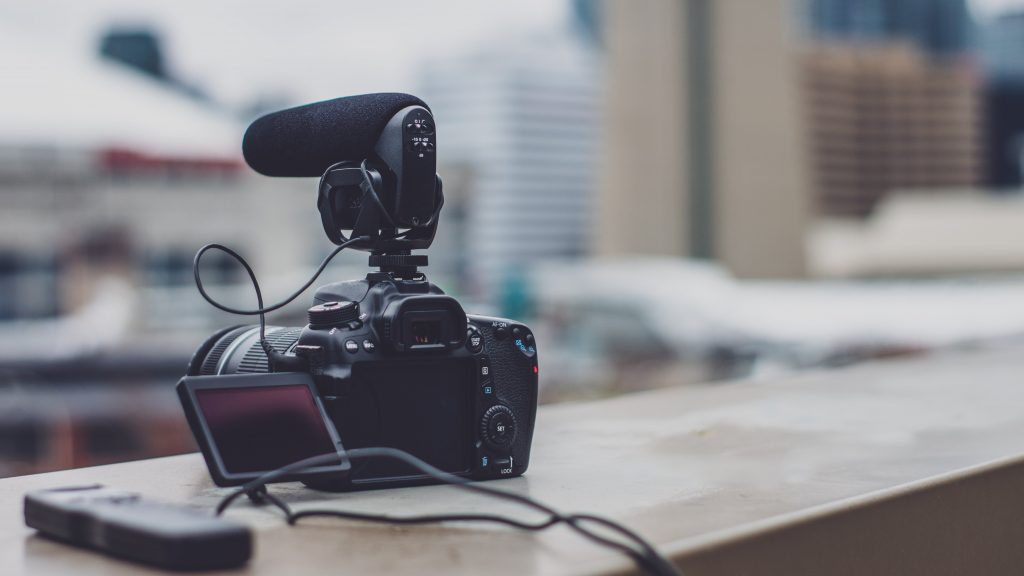 Caméra qui tourne un timelapse